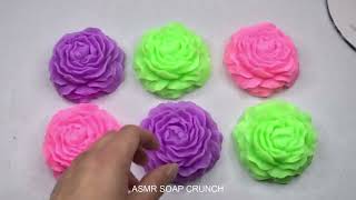 SOFT Glycerin Soap Cutting ASMR COMPILATION Satisfying Sounds [upl. by Camp]