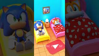 Tails Not Letting Sonic Sleep Peacefully 😄FunnyAnimation shorts blenderanimation [upl. by Anchie]