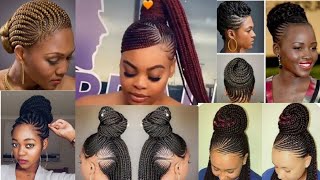 AMAZING 100 PONYTAIL BRAIDED HAIRSTYLESUPDOMOST POPULAR AFRICAN AMERICAN HAIRSTYLES 2020  2021 [upl. by Ralyks]