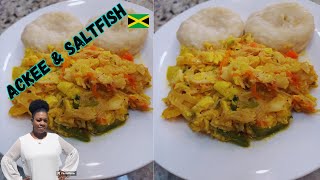 How To Make Ackee amp Saltfish  BEST Ackee and saltfish recipe  Jamaican Ackee and Saltfish [upl. by Alayne409]