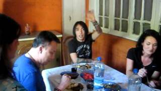 Arnel Pineda in Chile quotEating with Chile´s Angelsquot [upl. by Philly]