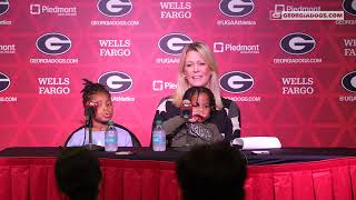 Georgia Womens Basketball  Postgame Press Conference vs Houston  Coach Abe [upl. by Gregory]