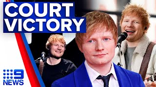 Ed Sheeran defeats Shape of You copyright claim  9 News Australia [upl. by Ahto]