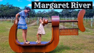 Wine and Dine Margaret River Region  French Patisserie  Farm Stay Caravan Park  Busselton Jetty [upl. by Acherman866]