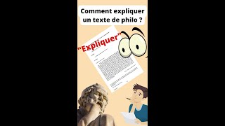 Comment expliquer un texte de philosophie [upl. by Judenberg]