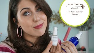 MY TOP 5 SUMMER PRODUCT PICKS  Integrity Botanicals [upl. by Eneres]