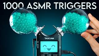 ASMR 1000 Triggers for People with ZERO Attention Span feat Toshi the Tascam No Talking [upl. by Wrdna]