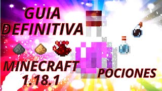 🎮 TODAS las Pociones  Guía definitivaMinecraft 1181 [upl. by Genevieve]