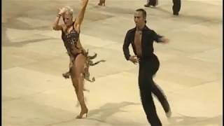 UK Open 2004  Professional Latin Final  Jive  feat Michael Malitowski amp Joanna Leunis [upl. by Albertson]