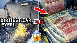 Deep Cleaning The Most INSANELY Dirty Car  The Detail Geek [upl. by Nisior487]