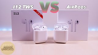 I12 TWS vs Apple AirPods  Watch this before buying AirPods [upl. by Campball]