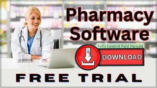 Pharmacy Software  How to Download  Install  Operate [upl. by Norramic]