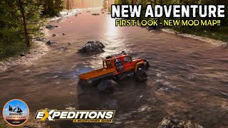 Expeditions Mudrunner  New Mod Map In Development [upl. by Ailaroc]