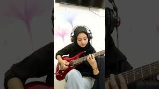 Seize the day A7x short guitar cover by Irta Amalia [upl. by Enicar]