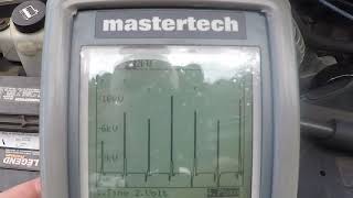 Vetronix MTS 3100 Mastertech Showing Secondary Ignition [upl. by Dnaltiak]