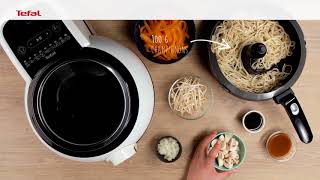 Wok Rezept mit der ActiFry Genius von Tefal [upl. by Enelyahs551]