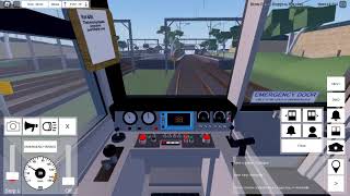 Roblox Trainways Central Suburbs Line Stanley to Waverley Underground [upl. by Isoais229]