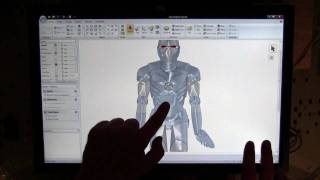 SpaceClaim MultiTouch 720p [upl. by Atekihs492]