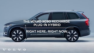 The Volvo XC90 Recharge plugin hybrid  Right Here Right Now [upl. by Gavette833]