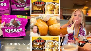 The BEST New Snacks amp Fast Food in the USA 🥤🇺🇸  Aesthetic American Food TikTok Compilations [upl. by Wolfie]