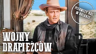 Wojny drapieżców  John Wayne  Polski Lektor  KOLOROWY [upl. by Shandee]