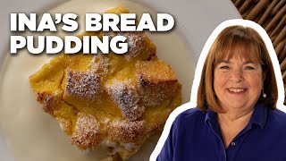 Barefoot Contessas Vanilla Brioche Bread Pudding  Cook Like a Pro  Food Network [upl. by Rhoades]