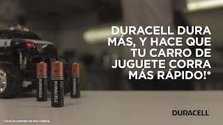 Reto Duracell  ¿Cuál hace que tu carro a control remoto vaya más rápido Duracell o una pila común [upl. by Ahsirahc]