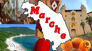 🎣👞 LE MARCHE  Le Regioni dItalia Geografia 🌎📚 [upl. by Tamas]