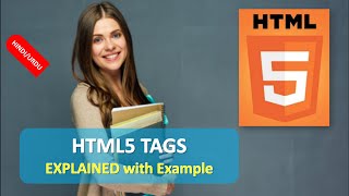 HTML5 ALL TAGS EXPLAINED with Example  HTML5 TAGS  html5 css3 IN HINDI [upl. by Ferriter897]