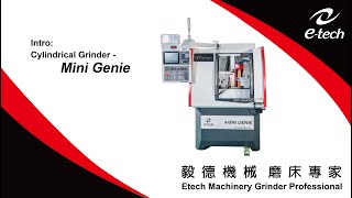 Intro of Smallparts Production Cylindrical Grinder Mini Genie [upl. by Sirret711]