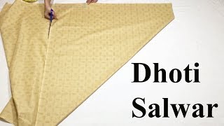 Dhoti Salwars cutting and stitching [upl. by Marice]