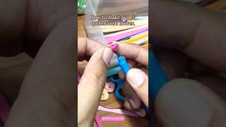 😱Quilling rose flower 🌹paperquilling shortsfeedshortvideo viralvideodiypapercraftspaper [upl. by Macfarlane452]