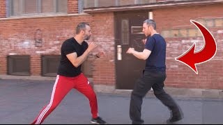 Footwork Drill  Self Defense Training [upl. by Cohin]