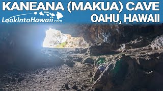 Kaneana Cave  Makua Cave  Oahu Hawaii [upl. by Mcripley]