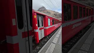 Bernina Express route Diavolezza Switzerland [upl. by Mcripley]