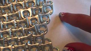 DIY Pop Tab Chain Mail [upl. by Phippen]