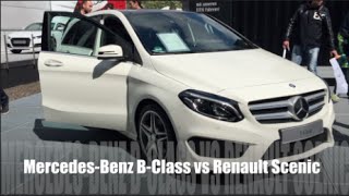 MercedesBenz BClass 2016 vs Renault Scenic 2016 [upl. by Pratte]