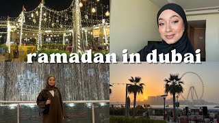 Dubai in Ramadan gold shopping global village beach walks [upl. by Lisan728]