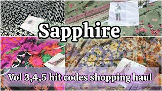 Sapphire hit codes shopping haul 2024  glamour it [upl. by Fogel]