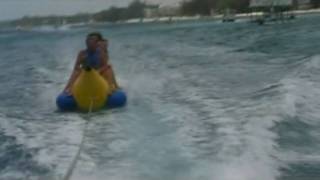 Barbados  Banana Boat Ride [upl. by Nosraep]