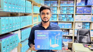 Ruijie RGEW1200 Dual band router Bangla review amp best price  Dual Band router price BD 2024 [upl. by Iggam]