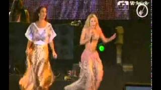 Shakira amp Ivete Sangalo  País Tropical Live in Rock in Rio 2011 Concertavi [upl. by Nahsad512]