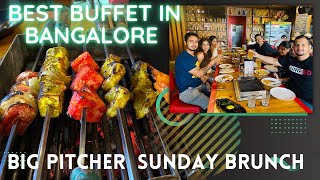 big pitcher indiranagar  Best buffet option in bangalore   Sunday brunch at big pitcher [upl. by Joya]