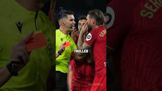 When Sergio Ramos Got Trolled By Referee [upl. by Atinna377]