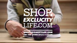 Nike Flyknit Trainer quotDark Purplequot Unboxing amp On feet Video at Exclucity [upl. by Guria]