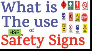 Zero Harm  Safety Sign and its usesHSE [upl. by Nyraf]