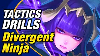 Fire Emblem Heroes  1 ORB Tactics Drills Skill Studies 252 Divergent Ninja FEH [upl. by Araldo]