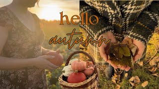 Hello Autumn 🍁 celebrating autumn‘s arrival with pumpkin picking fall decor pumpkin pie amp nature [upl. by Ssegrub]