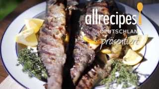 Rezept Gegrillte Forelle mit Kräuterfüllung [upl. by Recor]