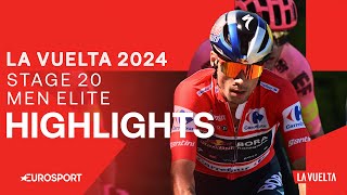 PHENOMENAL IN SO MANY WAYS  La Vuelta a España Stage 20 Highlights  Eurosport Cycling [upl. by Ahsenal468]